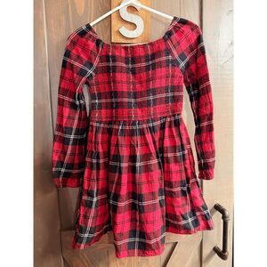 GIRLS PLAID DRESS